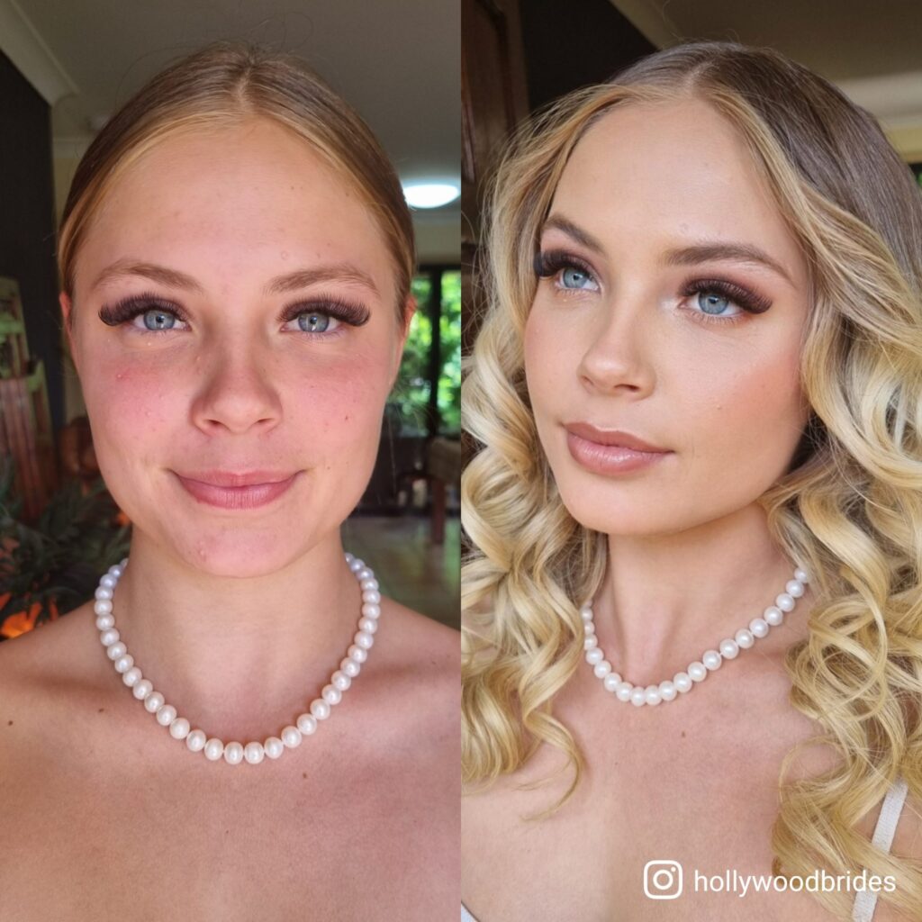Formal hair and makeup