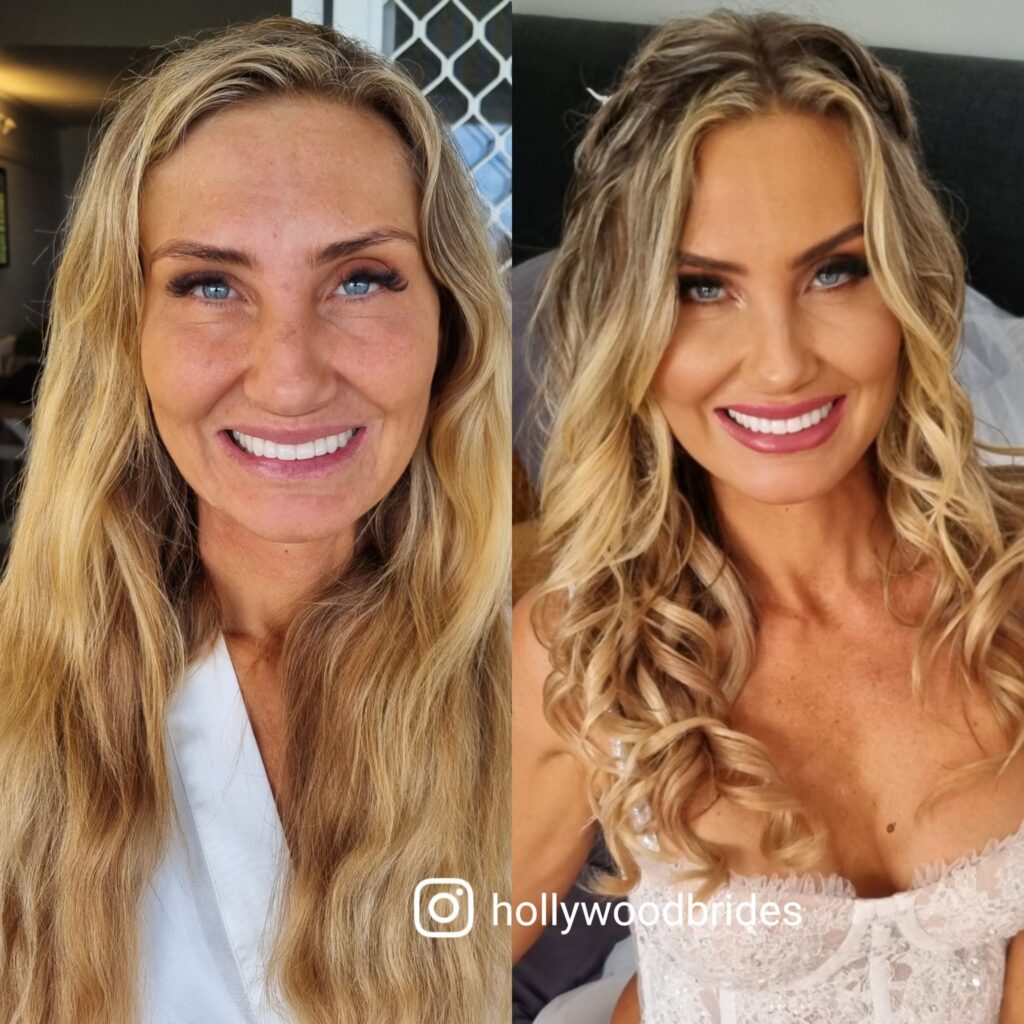 Wedding hair and makeup