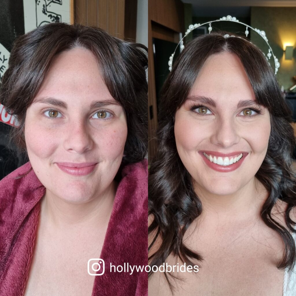 Natural bridal makeup